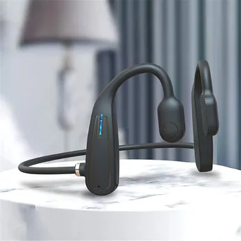 Noi 2021 Conducție Osoasă Căști Ureche Setul Cu Cască Bluetooth Cu Microfon Timp De Așteptare Timp De Sport Pavilioane En-Gros
