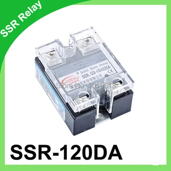 Ssr-120da 120A solid state releu monofazat rss intrare 3-32VDC ieșire 480VAC