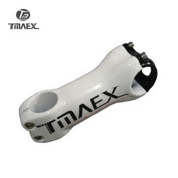 TMAEX - Carbon Alb Stem Rutier Biciclete Stem Unghi 6/17 Alb Biciclete Stem Mountain Bike Stem 28.6*80/90/100/110/120mm