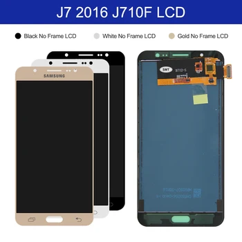 Noi AAA J710 Lcd-uri Pentru Samsung J7 2016 J710 LCD Digitizer Asamblare SM-J710F J710M J710H Display LCD+Touch Screen transport Gratuit