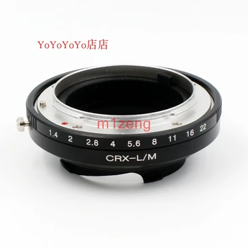 CRX-LM inel Adaptor pentru Contarex CRX Monta lentilele Leica M L/M M9 M8 M7 M6 M5 camera TECHART LM-EA7