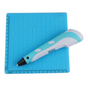 Imprimare 3D Pen Silicon Design Mat cu Model de Bază cu 2 Silicon Degetul Capace Mare 3D Pen Instrumente de Desen GDeals