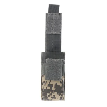 Tactic MOLLE Dual Singur Pistol Mag Pouch pungă EDC Universal în aer liber Multi-Unelte Cutite Lanterne Toc M5 lanterna sac