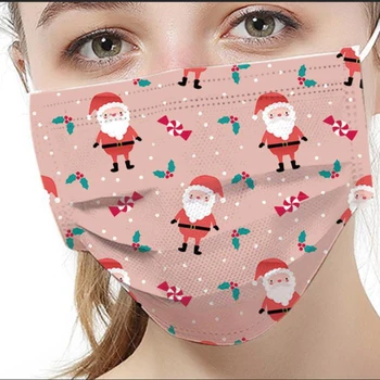 50Pcs Crăciun Medical Masca de Fata Copii Copii de Unică folosință Chirurgicale Fata de gura, Masca de Adult Anti praf Ureche Loop masca Livrare Rapida