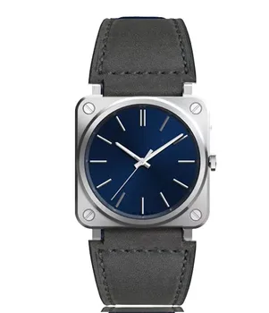 Bărbați Ceasuri de Lux BR Brand din Piele Cuarț Ceas de Moda Sport Ceas de mana Barbati Reloj Hombre Ceas Masculin Relogio Masculino