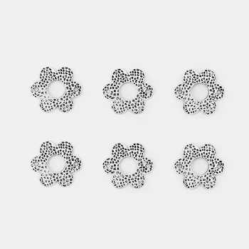 10BUC Ton Mari Ciocanul Abstract Forma de Floare Farmece Pandantive Lagenlook Colier Conector Brățară Bijuterii