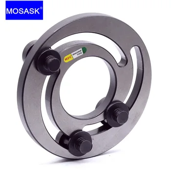 MOSASK 5, 6, 8 și 10 Inch Strung CNC Centru de Mașină Chuck Cotitură Tăiere portscule Reglabile Soft Maxilarului Plictisitor Inel