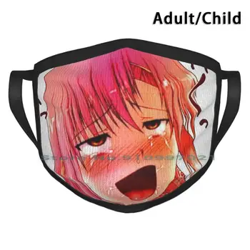 Onichan No Fundal De Imprimare Pm2.5 Filtru Reutilizabil Gura, Masca Pentru Copil Adult Onichan Oni Hentai Statikxx Meme Zentai Loli