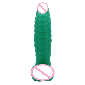 8.7 Inch Imens Realist Moale de Silicon Vibrator cu ventuza pentru Femei Masturbari Penis Mare Mare Falus Speciale Dick Sex Toy