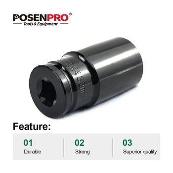 POSENPRO Standard 8~32mm Cheie tubulară Set Instrument de 1/2