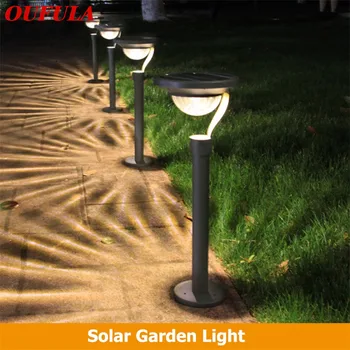 OUFULA Produs Nou Lumina Solară Lawn Exterior Impermeabil Home Garden Villa Garden LED-uri Lumina de Peisaj