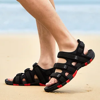 Bărbați Sandale de Vară 2020 Pantofi Plat Non-alunecare în aer liber Bărbați Sandale de Plaja Om Sandale Sport