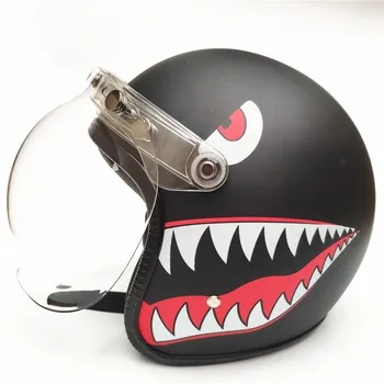 Motociclete de epocă casca pentru cafe racer jet capacetes de motociclista SDU vespa cascos para moto S M L XL XXL