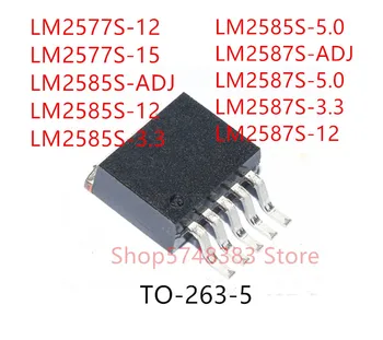 10BUC LM2577S-12 LM2577S-15 LM2585S-ADJ LM2585S-12 LM2585S-3.3 LM2585S-5.0 LM2587S-ADJ LM2587S-5.0 LM2587S-3.3 LM2587S-12 TO263