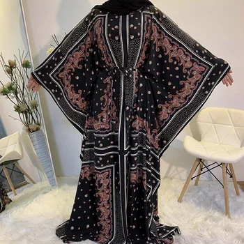 2020 Mai Recente De Înaltă Calitate Abaya Femeile Musulmane Elegant De Moda Cardigan Tipărite Dubai Kimono Frumos Musulman Islamic Abaya