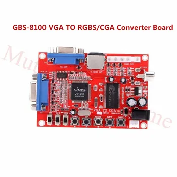 Transport gratuit SBG-8100 VGA LA CGA 5 PIN RGBS/CVBS/S-VIDEO converter bord monitor CRT converter bord de mașină de joc Arcade