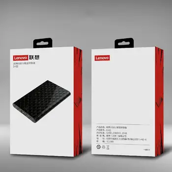 Lenovo 5Gbps USB3.0 SSD Extern Hard Disk Caseta Adaptor 2.5 inch SATA Mecanice Solid state Hard Disk pentru PC Notebook laptop