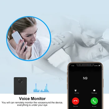 Dispozitiv De Ascultare În Alarmă Acustică Mini Vocea Sistem De Supraveghere Band 2 Mic Timp De Așteptare Audio Monitor