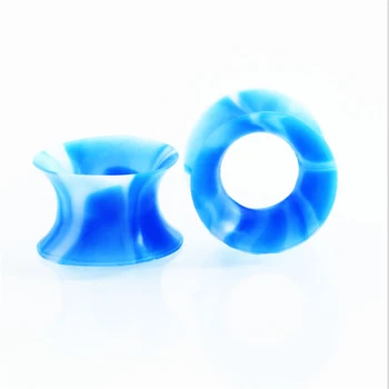 11Pair/set Vânzare Fierbinte se Amestecă Culoare Silicon Ureche Expansiune Moda Ureche Plug Tunel Targă Expander Bărbați Body Piercing Bijuterii cadou