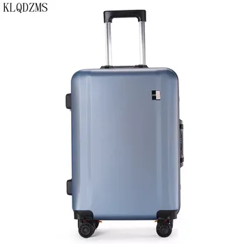 KLQDZMS de moda Populare de bagaje rulare 20/22/24/26 inch brand transporta pe caz bărbați geantă de voiaj femei cărucior de bagaje