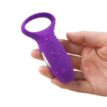 7 Viteze Inel Vibratoare Jucarii Sexuale pentru Barbati USB Reîncărcabilă Masaj de Prostata pentru bărbați Vibrador Intarziere Ejaculare