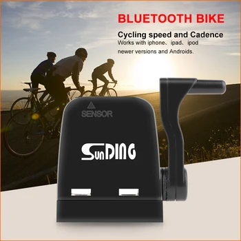 Sunding Biciclete Vitezometru Bicicleta Calculatorul de Ciclism Wireless Senzorul de Cadență Bluetooth 4.0 Ciclism MTB cu APLICAȚIA Pentru Telefon Inteligent 515