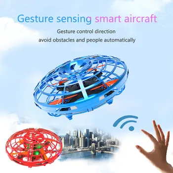 Mini Drona Senzor Infraroșu de Ozn-uri care Zboară Jucărie de Inducție Aeronave Quadcopter Pentru Copii, Joc pentru Copii Jucarii