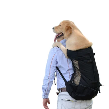 Reglabil Câine De Companie Transport Sac De Plasă Respirabil Catelus Transportatorii Câini Călătorie În Aer Liber Rucsac Pentru Drumeții, Ciclism Transportă Saci