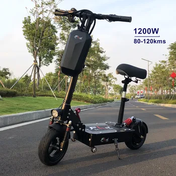 Cel mai bun 1200W Scuter Electric cu 80-120kms Rază lungă electrico Bicicleta hoverboard Skate skateboard pentru adulti doamna student Scuter