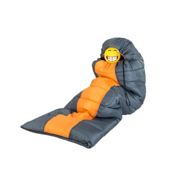 Grosime 1,3 kg Vânt Tur Termică Adult Sac de Dormit Toamna Iarna Plic cu Gluga Călătorie în aer liber Camping Rezistent la Apă