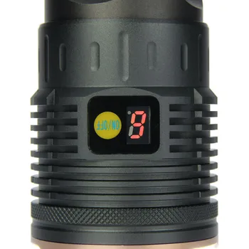 De înaltă Calitate Supwildfire 50000LM 15 x XML T6 LED-uri de Putere și Modul de Afișaj Digital de Vânătoare Lanterna