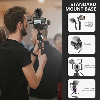 Neewer CM14 Microfon Video Microfon cu Mic Muntele, Parbriz, Cabluri Audio Pentru Telefon/Telefon Android/DSLR Camera foto/Video