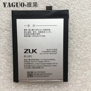 2019 Original Baterie 3100Mah BL263 de Înlocuire pentru Lenovo ZUK Z2 PRO Z2pro Telefon Mobil Inteligent + Instrumente Gratuite