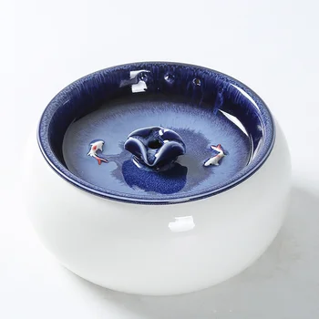 Electrice Ceramice Cat De Apă Potabilă Fountain Pentru Caini Si Pisici Bautor Bol 1,5 L Automată Pisici Dozator De Băuturi Ultra Slient Feeder