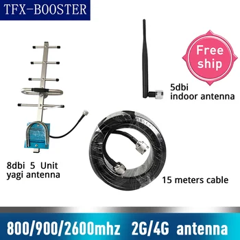 TFX-BOOSTER 2600mhz LTE 4G celular amplificator de semnal 4G 2600 de rețea de telefonie mobilă de rapel Telefon Celular Repetor Amplificator de Banda de 7