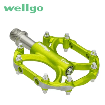 Aliaj de aluminiu Ultrausor Wellgo C247 BMX MTB Drum de Munte Biciclete Pedala de Rulmenți de Bicicletă 226g/pereche