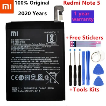 Xiao Mi BN45 Bateria Telefonului Pentru Xiaomi Redmi Note 5 Note5 Original Baterii de Telefon Mobil Gratuit Instrumente