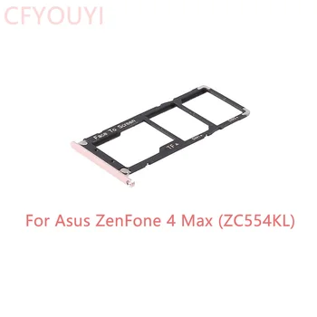 Originale Noi Pentru Asus Zenfone 4 MAX ZC554KL Dual SIM Card + Card Micro SD Tava Titularul de Înlocuire