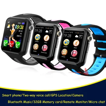 G3S GPS SOS Inteligent Copil Copii de Ceas IP67 rezistent la apa Apel Locație Tracker Whatsapp Camera Anti-a pierdut Copiii Ceas Inteligent VS Q50