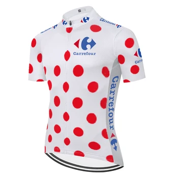Laser cut maillot ciclismo de France Ciclism Jersey Shirt Îmbrăcăminte de Biciclete Biciclete Purta Haine Mens Scurt Maillot Ropa Ciclismo