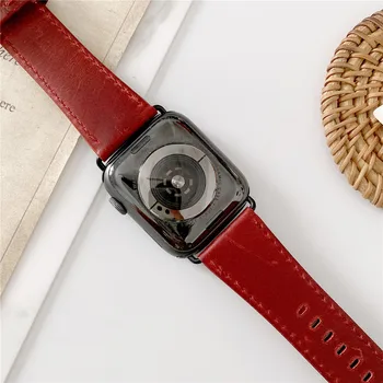HOCO Piele naturala de Înlocuire Curea de Înlocuire Pentru Apple Watch Seria 4 Seria 3 2 1 Compatibil Cu Apple Watch Band 44mm