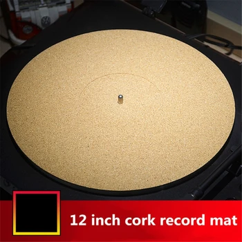 12 inch Plută placă Turnantă Mat Audiofil Anti-Static, Anti-Shake Slipmat disc de Vinil LP