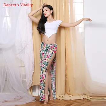 Femei Belly Dance Top/ Fusta /set Dans culori Dans Oriental Incepatori Exercițiu Haine de Performanță costum de haine