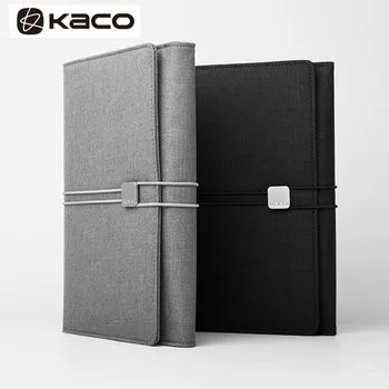 KACO ALIO Întreprinderi Suport Notebook Set A5 Notebook-ul Portabil Multi-Funcția de Stocare Geanta Pentru calatorii Întâlnire Cu 1buc Pix cu Gel