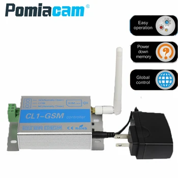 CL1 Receptor GSM & Comutator pentru macaralele poarta , Telecomanda fara Fir GSM si SMS-uri Smart Switch socket pentru Acasă de Securitate Poarta Bar