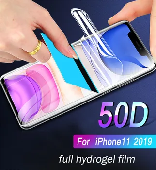 10buc/lot Complet Acoperi Hidrogel Film Pentru iPhone 11 Pro 7 8 Plus XS Max Protector de Ecran de Protecție Pentru iphone XR 6 6s Plus