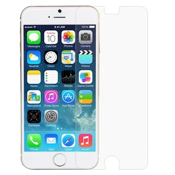 100buc/lot Pentru Alppe iPhone4s 5s 6S 6pus 7plus 8 plus X Premium Temperat Pahar Ecran Protector pentru iPhone7 plus folie de protectie