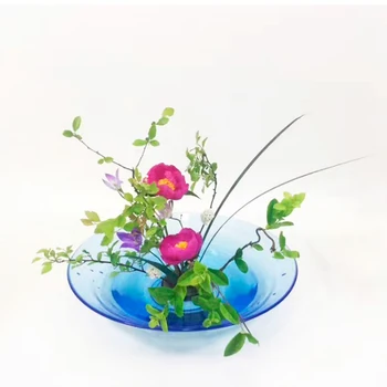 Japoneze Ikebana Suiban Apa de Flori de Placa Tava pentru Flori Proaspete Aranjarea