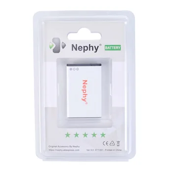 2019 Nephy Original, Acumulator BL-5CB Pentru Nokia 1101 1110 1110i 1112 1208 1209 1280 1600 2626 2710C 2730 3109 3110 6085 6086 800mAh