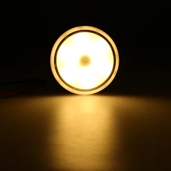 Lumini LED Tavan PIR Senzor Infraroșu lampă de tavan Culoare Montat Decor Acasă Lampa Mișcării Corpului Uman Inducție+Lumină de Control 12W